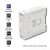Qoltec Zasilacz na szynę DIN 10W 24V 0.42A Biały Slim