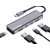 CANYON HUB DS-18 5 w 1 USB-C Szary