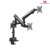 Maclean uchwyt biurkowy na 2 monitory 75x75 100x100 17-32