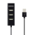 Unitek Y-2140 hub 4x USB 2.0 czarny