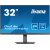 IIYAMA Monitor 32 cale XUB3294QSU-B1 WQHD HDMI DP