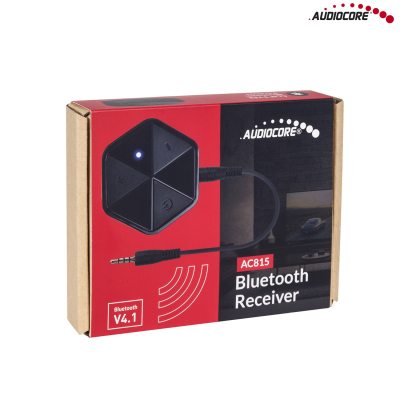 Adapter Bluetooth Odbiornik Z Klipsem Audiocore AC815 - HSP, HFP, A2DP, AVRCP SKLEP KOZIENICE RADOM