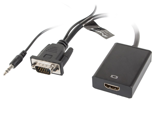 Lanberg Adapter Vga M Audio Zasilanie Hdmi F Kozienice Radom