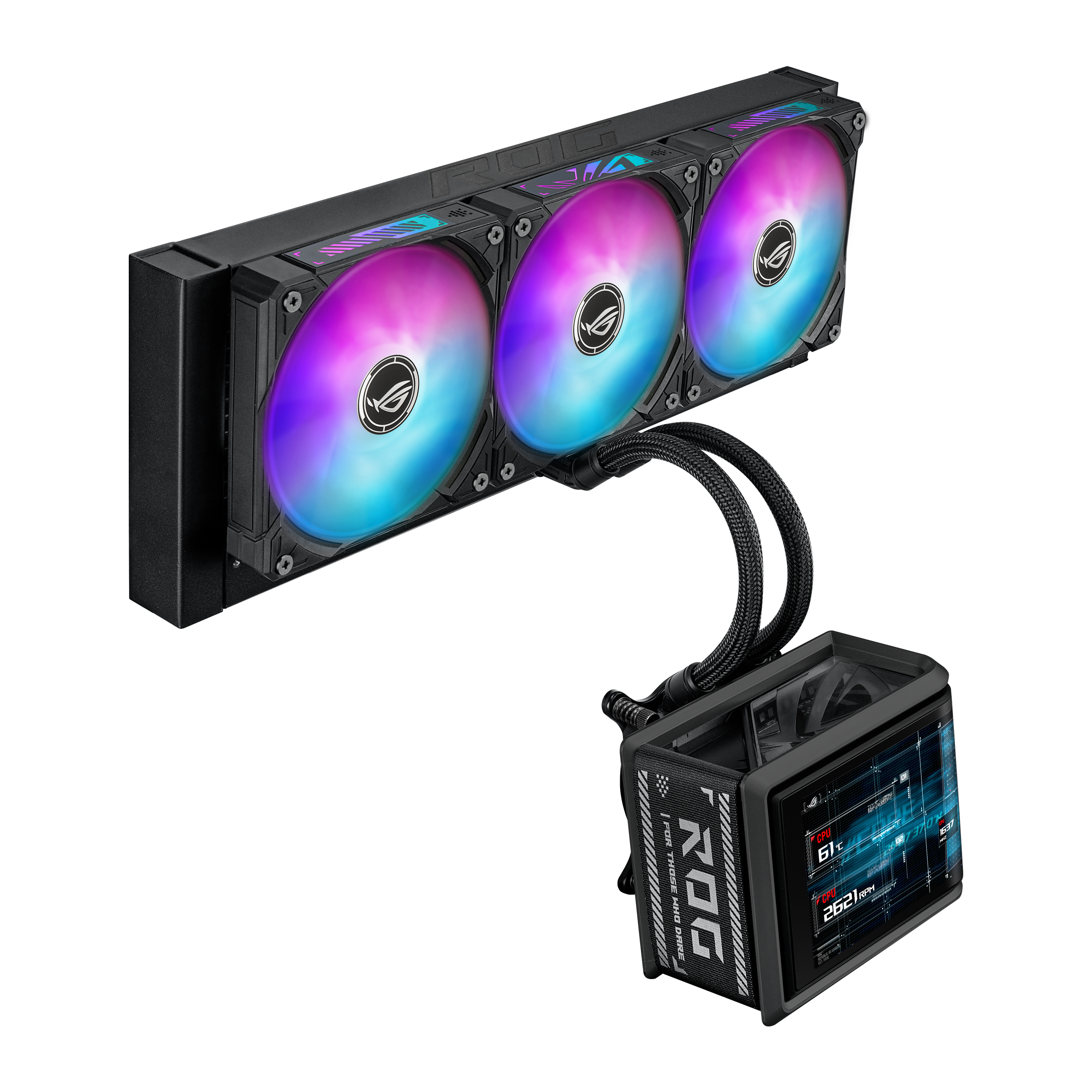 ROG RYUO IV SLC 360 ARGB CPUクーラー ROG RYUO IV SLC 360 ARGB | ROG RYUO IV SLC 360 ARGB | ASUS