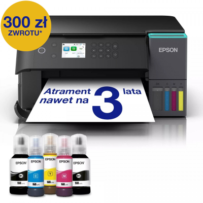 Urządzenie wielofunkcyjne EPSON ECOTANK L6360 ITS A4 35ppm W(LAN) czarna SKLEP KOZIENICE RADOM