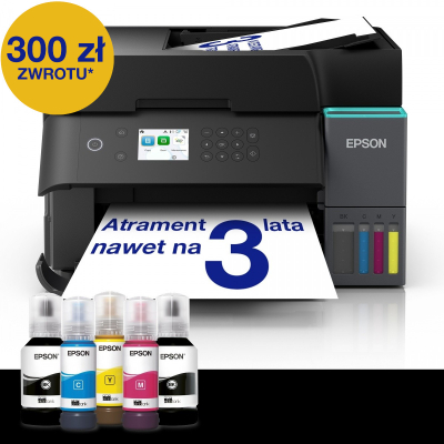 Urządzenie wielofunkcyjne EPSON ECOTANK L6370 A4 35ppm W(LAN) czarna SKLEP KOZIENICE RADOM