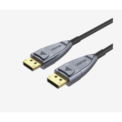 Unitek kabel optyczny DisplayPort 1.4 AOC 8K 15m