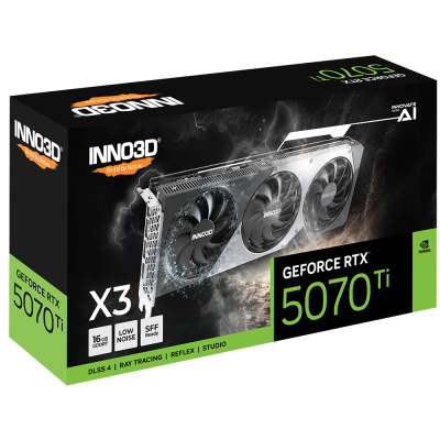 Karta graficzna VGA INNO3D GeForce RTX 5070 Ti X3 16GB DLSS 4