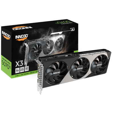 Karta graficzna VGA INNO3D GeForce RTX 5070 Ti X3 16GB DLSS 4
