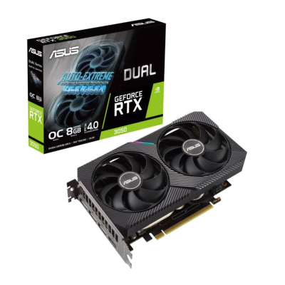 ASUS GeForce RTX 3050 DUAL OC 8GB GDDR6 128bit 3DP/HDMI  DUAL-RTX3050-O8G SKLEP KOZIENICE RADOM