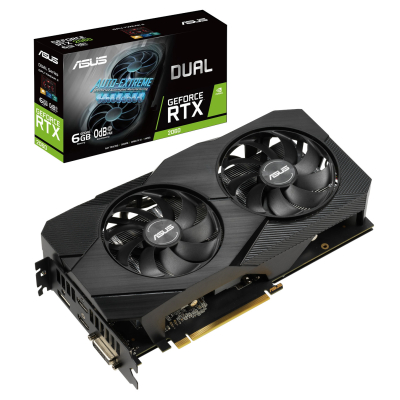 ASUS DUAL EVO RTX 2060 6GB HDMI DP DVI-D DUAL-RTX2060-6G-EVO SKLEP KOZIENICE RADOM