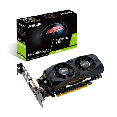 ASUS GTX 1650 OC 4GB Low Profile HDMI DP DVI-D GTX1650-O4G-LP-BRK SKLEP KOZIENICE RADOM