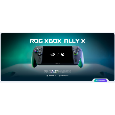 PRZEDSPRZEDAŻ ROG Xbox Ally X (2025) RC73XA Konsola przenośna 120Hz AMD Windows 11 Home SKLEP KOZIENICE RADOM
