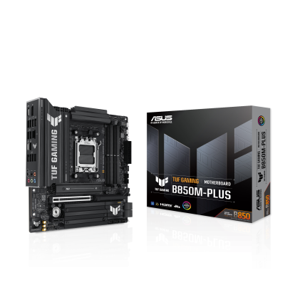 Asus Płyta główna TUF GAMING B850M-PLUS AMD AM5 4DDR5 DP/HDMI micro-ATX SKLEP KOZIENICE RADOM