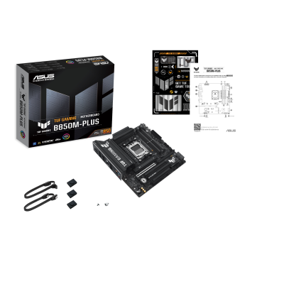 Asus Płyta główna TUF GAMING B850M-PLUS AMD AM5 4DDR5 DP/HDMI micro-ATX SKLEP KOZIENICE RADOM