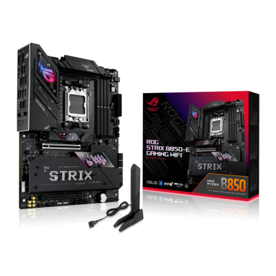 Asus Płyta główna ROG STRIX B850-E GAMING WIFI AMD AM5 4DDR5 DP/HDMI ATX SKLEP KOZIENICE RADOM