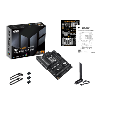Asus Płyta główna TUF GAMING B850-PLUS WIFI AMD AM5 4DDR5 DP/HDMI ATX SKLEP KOZIENICE RADOM