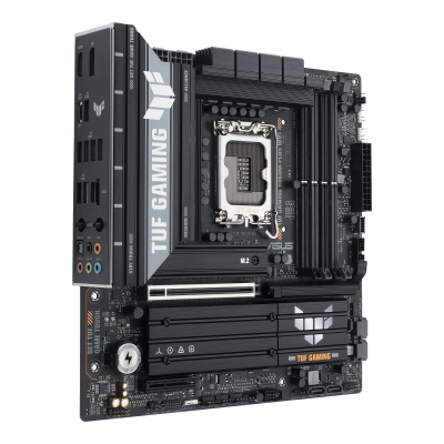 Asus Płyta główna TUF GAMING B860M-PLUS Intel LGA1851 4DDR5 DP/HDMI micro-ATX SKLEP KOZIENICE RADOM
