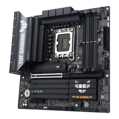 Asus Płyta główna TUF GAMING B860M-PLUS Intel LGA1851 4DDR5 DP/HDMI micro-ATX SKLEP KOZIENICE RADOM