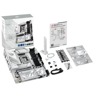 Asus Płyta główna ROG STRIX B860-G GAMING WIFI Intel LGA1851 4DDR5 DP/HDMI micro-ATX SKLEP KOZIENICE RADOM
