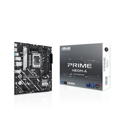 Asus Płyta główna PRIME H810M-A Intel LGA1851 2DDR5 DP/HDMI micro-ATX SKLEP KOZIENICE RADOM