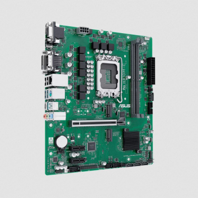 Asus Płyta główna Pro H810M-C-CSM Intel LGA1851 2DDR5 DP/HDMI/VGA/DVI-D micro-ATX SKLEP KOZIENICE RADOM