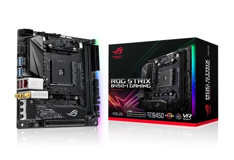 らんさん専用　ASUS ROG STRIX B450-I GAMING Asus Płyta główna ROG STRIX B450-I GAMING AM4 2DDR4 HDMI/M.2