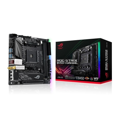 Asus Płyta główna ROG STRIX B450-I GAMING AM4 2DDR4 HDMI/M.2 ITX SKLEP KOZIENICE RADOM