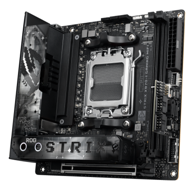 Asus Płyta główna ROG STRIX X870-I GAMING WIFI AMD AM5 4DDR5 HDMI/USB mini-ITX SKLEP KOZIENICE RADOM