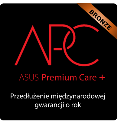 Asus międzynarodowe rozszerzenie gwarancji do 36 miesięcy ASUS Premium Care Gaming Pakiet Bronze  ACX10-004013NR