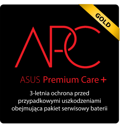 Asus Międzynarodowe rozszerzenie gwarancji do 36 miesięcy ASUS Premium Care Gaming Pakiet Gold ACX15-039600NR