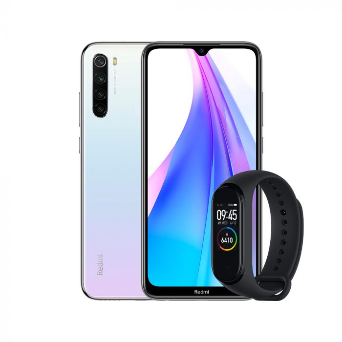 Xiaomi Redmi Note 8t 4 64gb Moonlight White Smartband Mi Band 4 Kozienice Rado