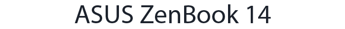 logo ASUS Zenbook 14