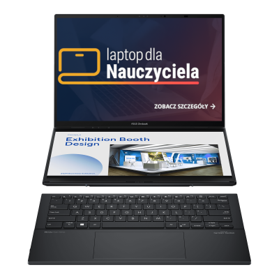 ASUS Zenbook Duo UX8406CA-PZ068X Intel Core Ultra 9 32GB 2 TB_SSD Windows 11 Pro SKLEP KOZIENICE RADOM