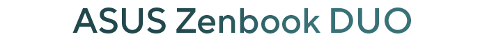 logo ASUS Zenbook DUO 
